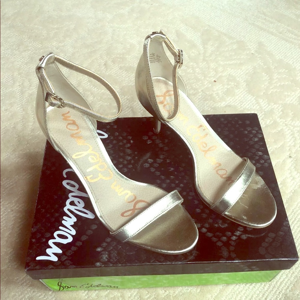 Sam Edelman Patti Sandal Light Gold 6.5M